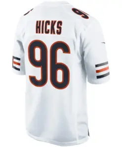 Akiem Hicks Chicago Bears Nike Event Game Jersey - White - Image 3
