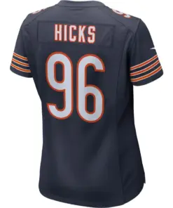 Akiem Hicks Chicago Bears Nike Women's Game Jersey - Navy - Image 3