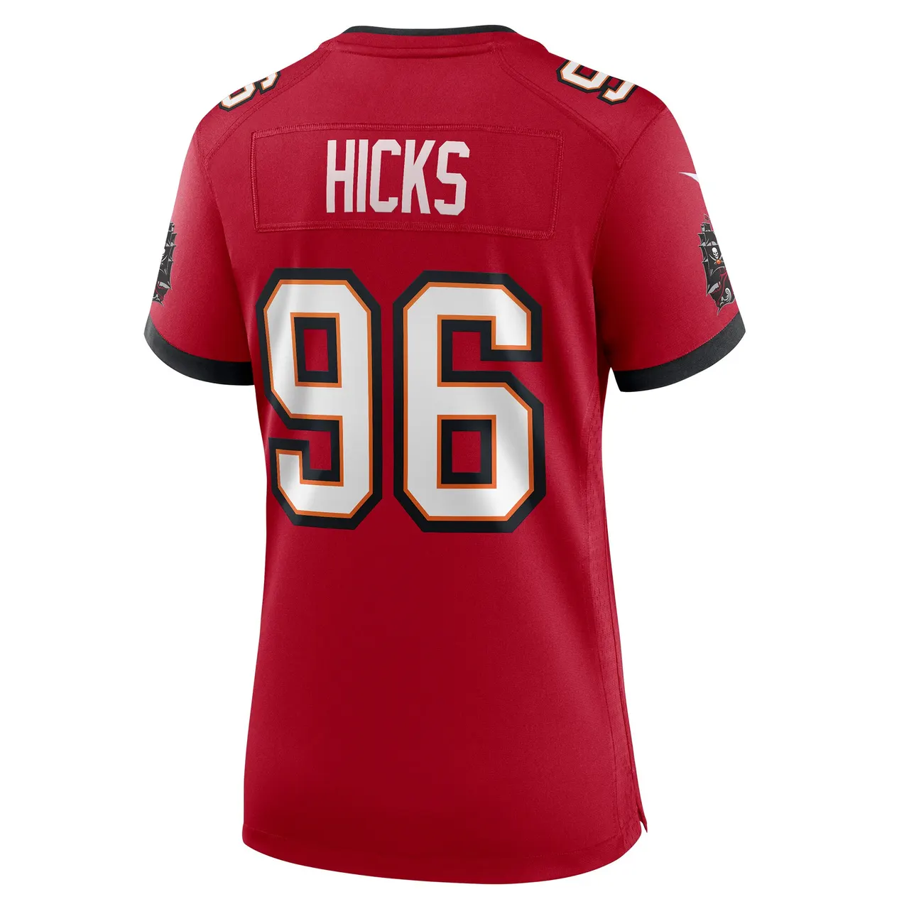 Akiem Hicks Tampa Bay Buccaneers Nike Women's Player Game Jersey - Red - Image 4