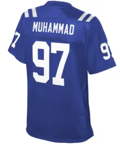 Al Quadin Muhammad Indianapolis Colts NFL Pro Line Women's Team Player Jersey - Royal Blue - Image 3
