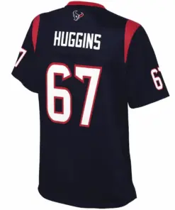 Albert Huggins Houston Texans NFL Pro Line Women's Team Player Jersey - Navy - Image 3