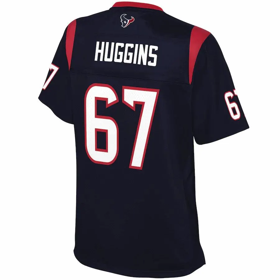 Albert Huggins Houston Texans NFL Pro Line Women's Team Player Jersey - Navy - Image 3