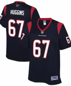 Albert Huggins Houston Texans NFL Pro Line Women's Team Player Jersey - Navy