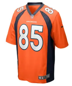Albert Okwuegbunam Denver Broncos Nike Game Jersey - Orange - Image 3