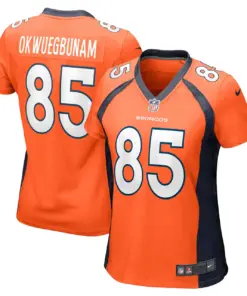 Albert Okwuegbunam Denver Broncos Nike Women's Game Jersey - Orange