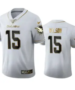 Albert Wilson Miami Dolphins Nike 100th Season Golden Edition Jersey - White