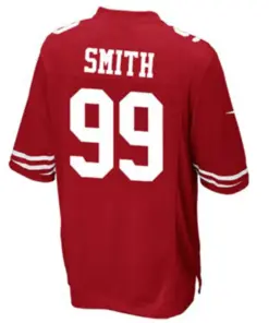 Aldon Smith San Francisco 49ers Nike Youth Team Color Game Jersey - Scarlet - Image 3