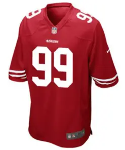 Alternative view of Aldon Smith San Francisco 49ers Nike Youth Team Color Game Jersey - Scarlet