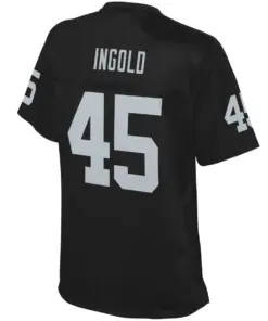 Alec Ingold Las Vegas Raiders NFL Pro Line Women's Team Player Jersey - Black - Image 3