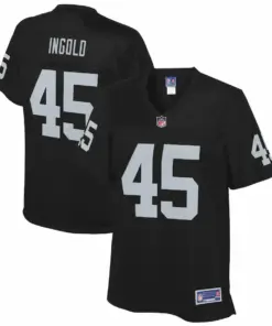 Alec Ingold Las Vegas Raiders NFL Pro Line Women's Team Player Jersey - Black