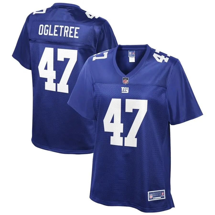 Alec Ogletree New York Giants NFL Pro Line Women's Player Jersey - Royal Blue