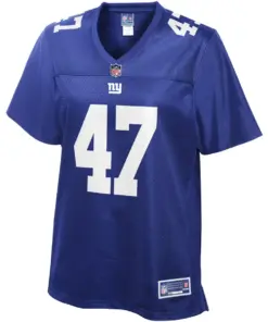 Alternative view of Alec Ogletree New York Giants NFL Pro Line Women's Player Jersey - Royal Blue