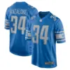 Alex Anzalone Detroit Lions Nike Game Jersey - Royal Blue