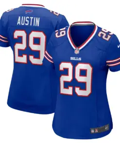 Alternative view of Alex Austin Buffalo Bills Nike Women's Home Game Jersey - Royal Blue