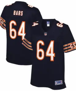 Alex Bars Chicago Bears NFL Pro Line Women's Team Player Jersey - Navy