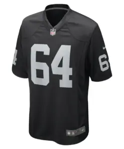 Alex Bars Las Vegas Raiders Nike Game Player Jersey - Black - Image 3