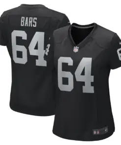 Alex Bars Las Vegas Raiders Nike Women's Game Player Jersey - Black