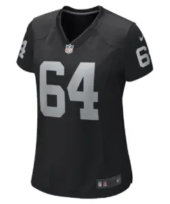 Alex Bars Las Vegas Raiders Nike Women's Game Player Jersey - Black - Image 3