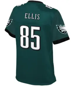 Alex Ellis Philadelphia Eagles NFL Pro Line Women's Player Jersey - Midnight Green - Image 3