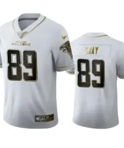 Alex Gray Atlanta Falcons Nike 100th Season Golden Edition Jersey - White