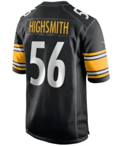 Alex Highsmith Pittsburgh Steelers Nike Game Jersey - Black - Image 4