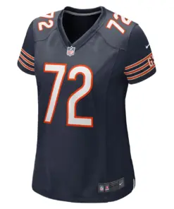 Alex Leatherwood Chicago Bears Nike Women's Game Player Jersey - Navy - Image 3