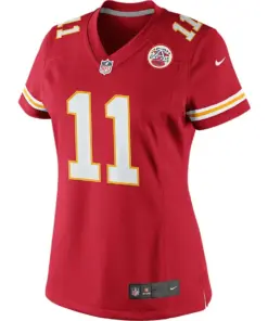 Alternative view of Alex Smith Kansas City Chiefs Nike Women's Limited Jersey - Red