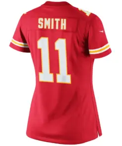 Alex Smith Kansas City Chiefs Nike Women's Limited Jersey - Red - Image 3