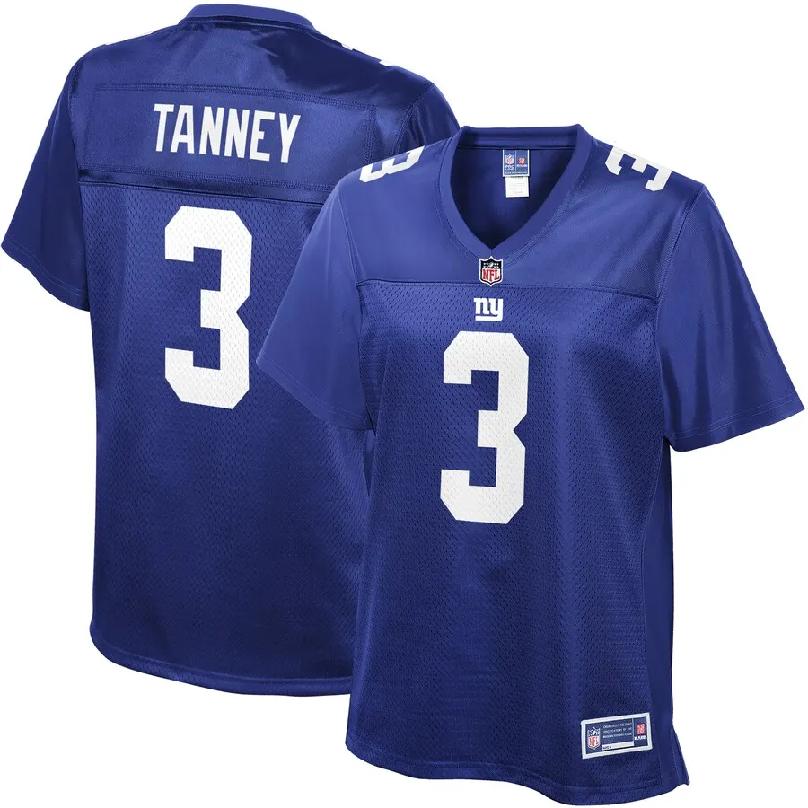Alex Tanney New York Giants NFL Pro Line Women's Player Jersey - Royal Blue