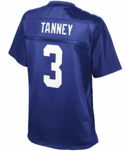 Alex Tanney New York Giants NFL Pro Line Women's Player Jersey - Royal Blue - Image 3