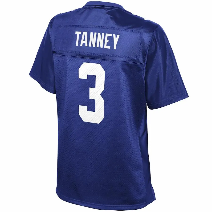 Alex Tanney New York Giants NFL Pro Line Women's Player Jersey - Royal Blue - Image 3