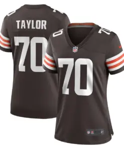 Alex Taylor Cleveland Browns Nike Women's Team Game Player Jersey - Brown