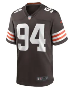 Alex Wright Cleveland Browns Nike Game Player Jersey - Brown - Image 3