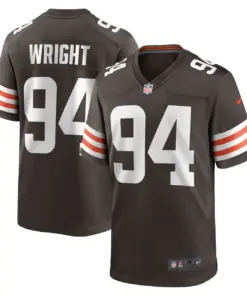Alex Wright Cleveland Browns Nike Game Player Jersey - Brown