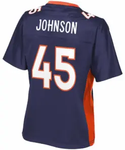 Alexander Johnson Denver Broncos NFL Pro Line Women's Alternate Player Jersey - Navy - Image 3