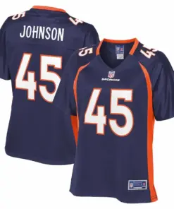 Alexander Johnson Denver Broncos NFL Pro Line Women's Alternate Player Jersey - Navy
