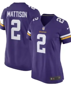 Alexander Mattison Minnesota Vikings Nike Women's Game Player Jersey - Purple