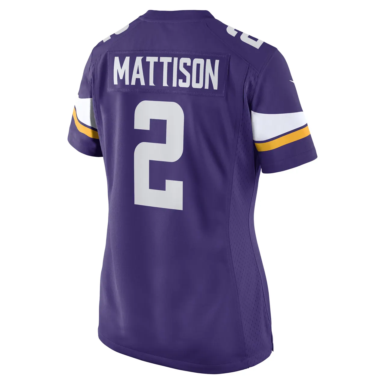 Alexander Mattison Minnesota Vikings Nike Women's Game Player Jersey - Purple - Image 4