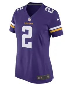Alexander Mattison Minnesota Vikings Nike Women's Game Player Jersey - Purple - Image 3