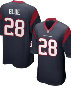 Alfred Blue Houston Texans Nike Youth Team Color Game Jersey - Navy