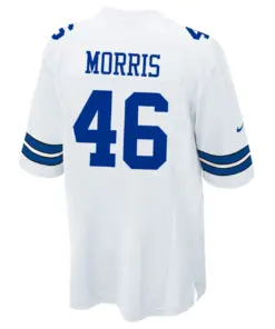 Alfred Morris Dallas Cowboys Nike Game Jersey - White - Image 4