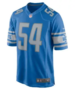 Alim McNeill Detroit Lions Nike Game Jersey - Royal Blue - Image 3