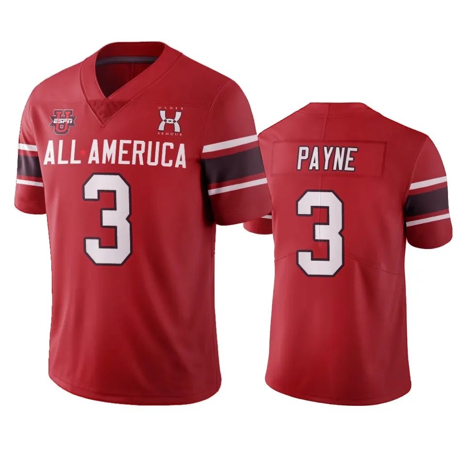 Damon Payne Under Armour 2021 All-America Game Jersey - Red