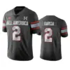 Jake Garcia Under Armour 2021 All-America Game Jersey - Anthracite