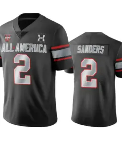 Ja'Tavion Sanders Under Armour 2021 All-America Game Jersey - Anthracite