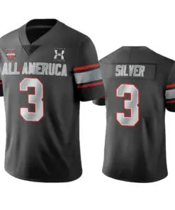 Keeshawn Silver Under Armour 2021 All-America Game Jersey - Anthracite