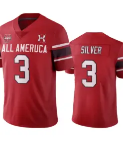 Keeshawn Silver Under Armour 2021 All-America Game Jersey - Red