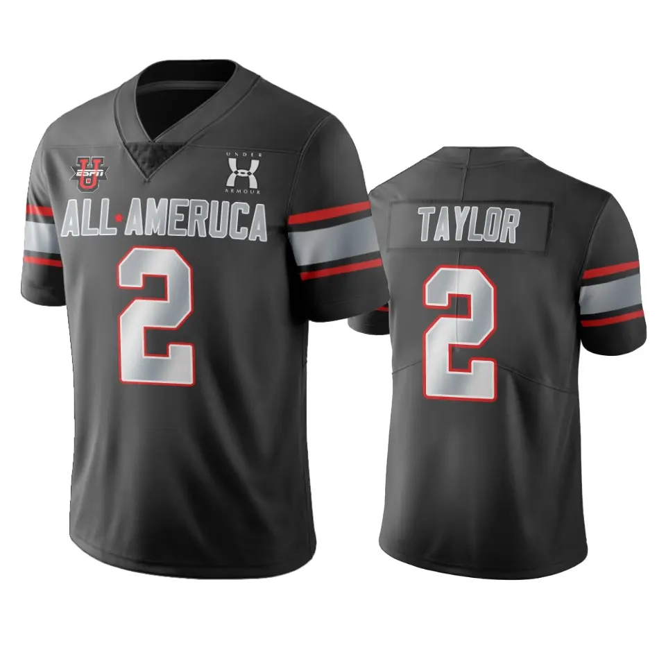 Leonard Taylor Under Armour 2021 All-America Game Jersey - Anthracite