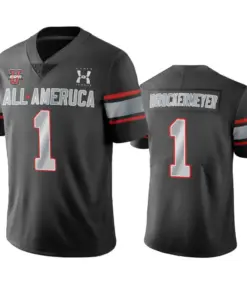 Tommy Brockermeyer Under Armour 2021 All-America Game Jersey - Anthracite