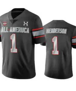 TreVeyon Henderson Under Armour 2021 All-America Game Jersey - Anthracite